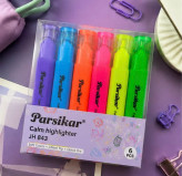 ماژیک های لایتر (۶عددی) Parsikar